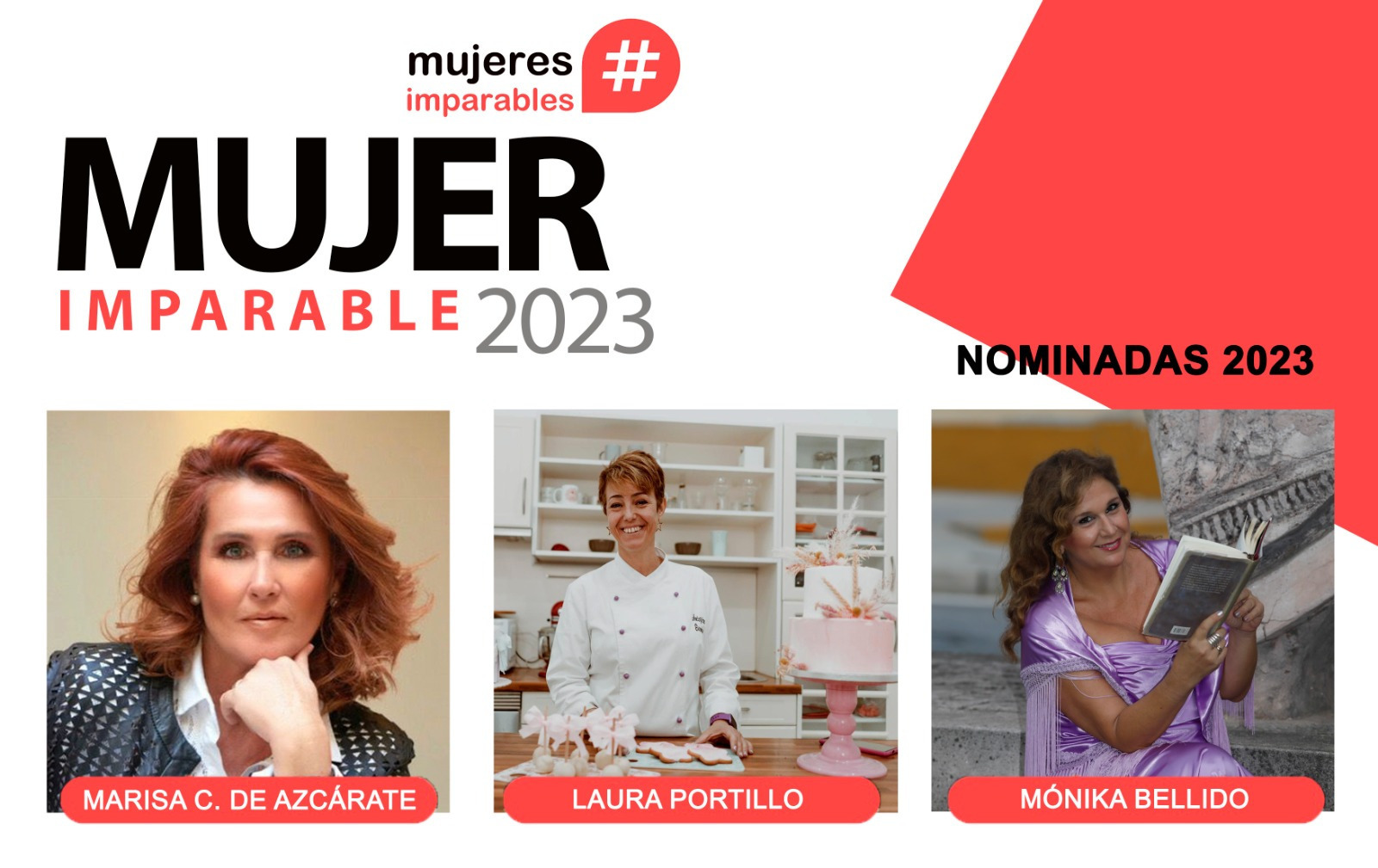 Talento femenino en Cádiz: Tres candidatas destacadas al Premio #MujerImparable.